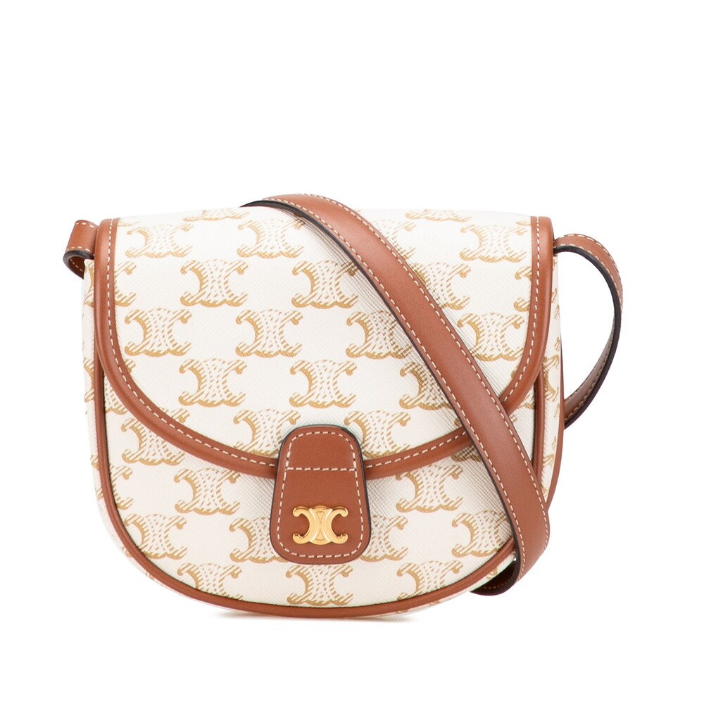 Celine Mini Triomphe Coated Canvas #319131C97B